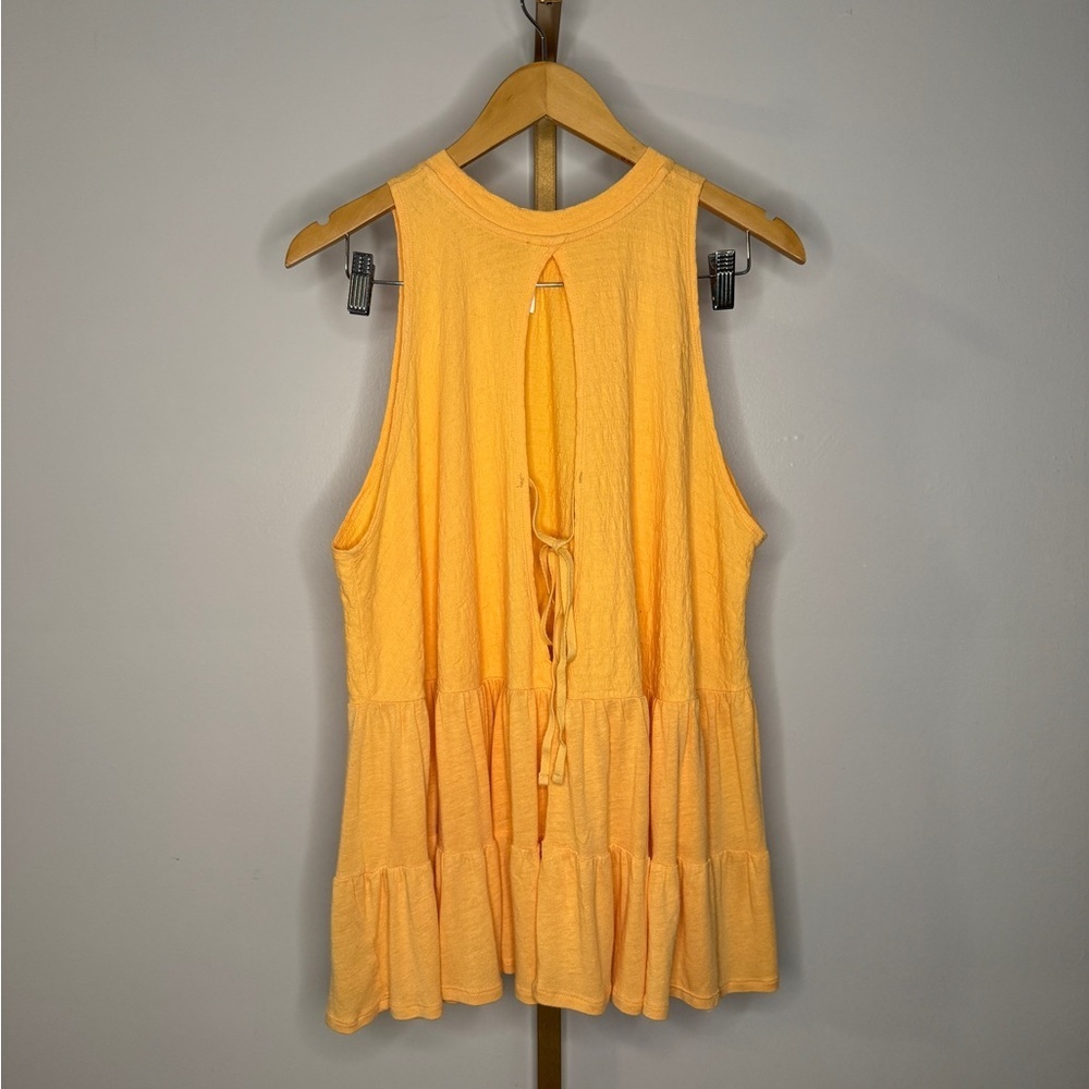 Free People Ruffled Tank Top - Picture 3 of 4